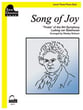 Song of Joy piano sheet music cover